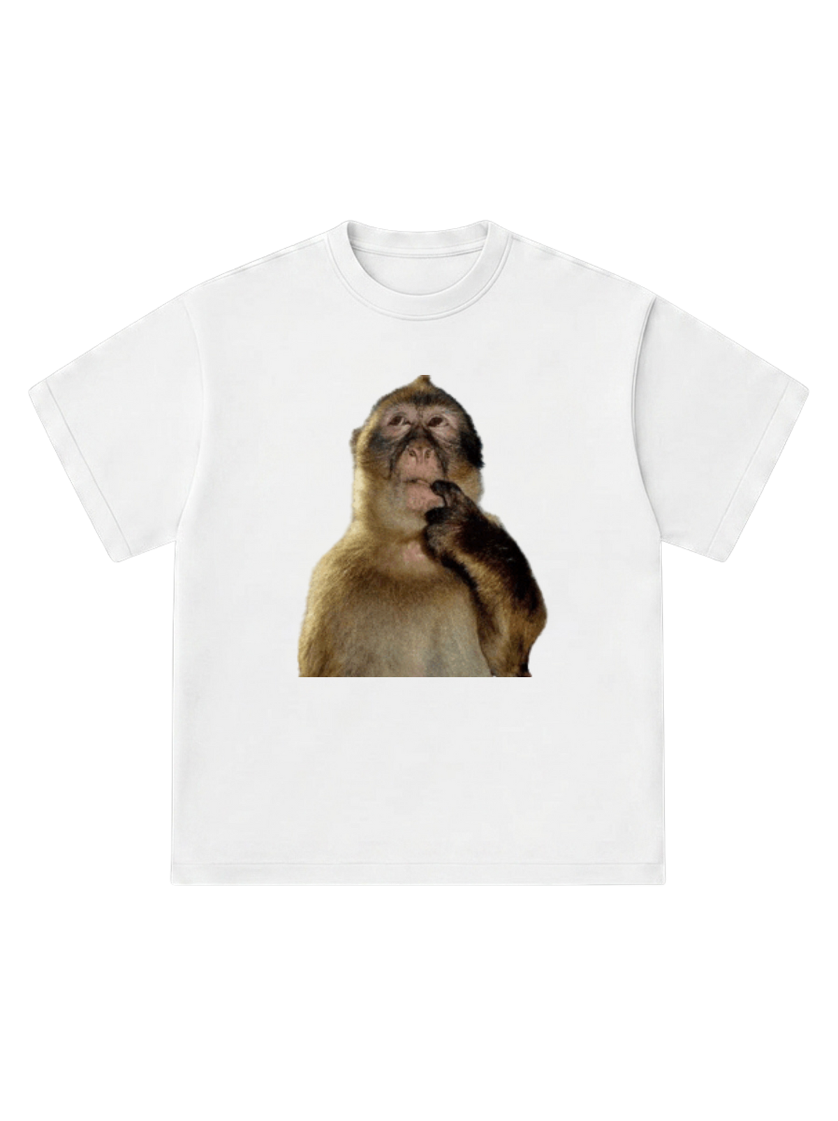 Monkey thinking - T-Shirt