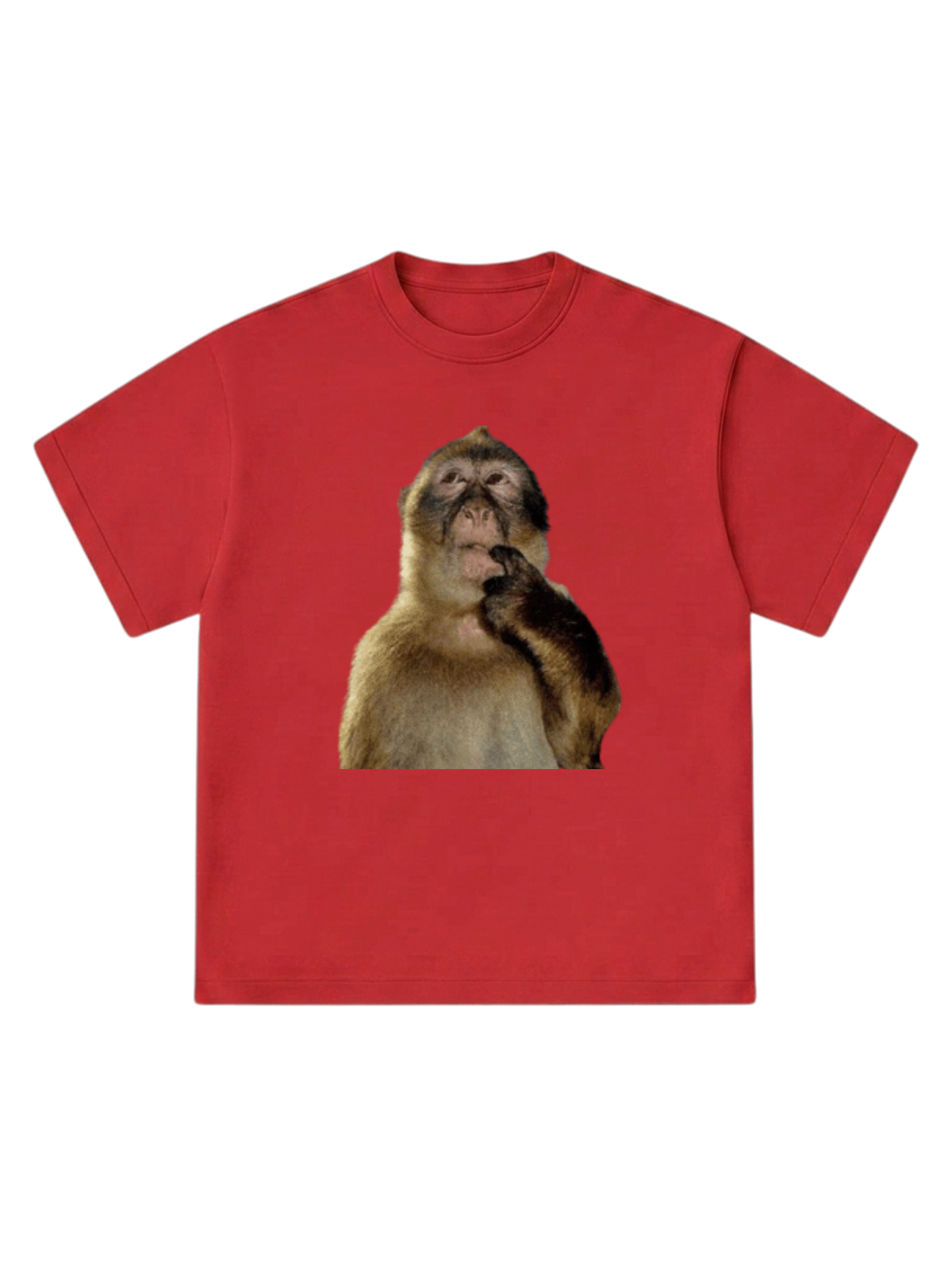 Monkey thinking - T-Shirt