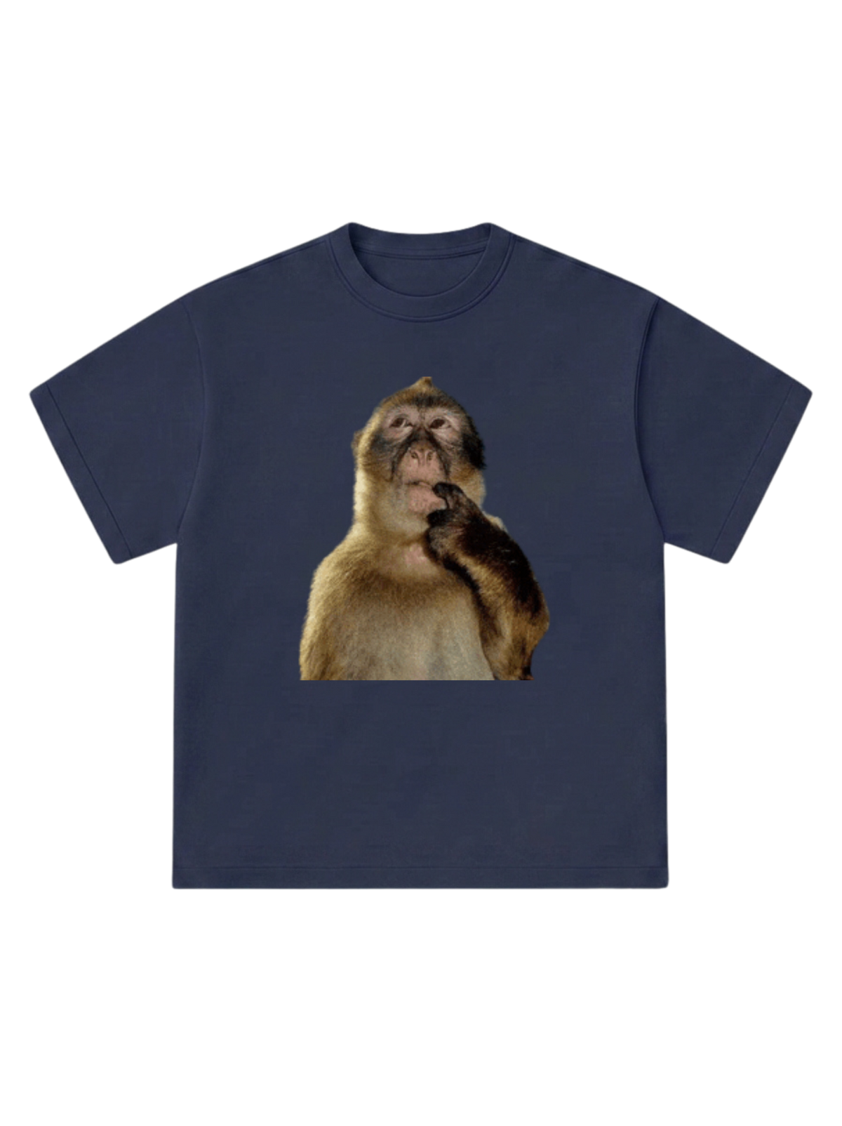 Monkey thinking - T-Shirt