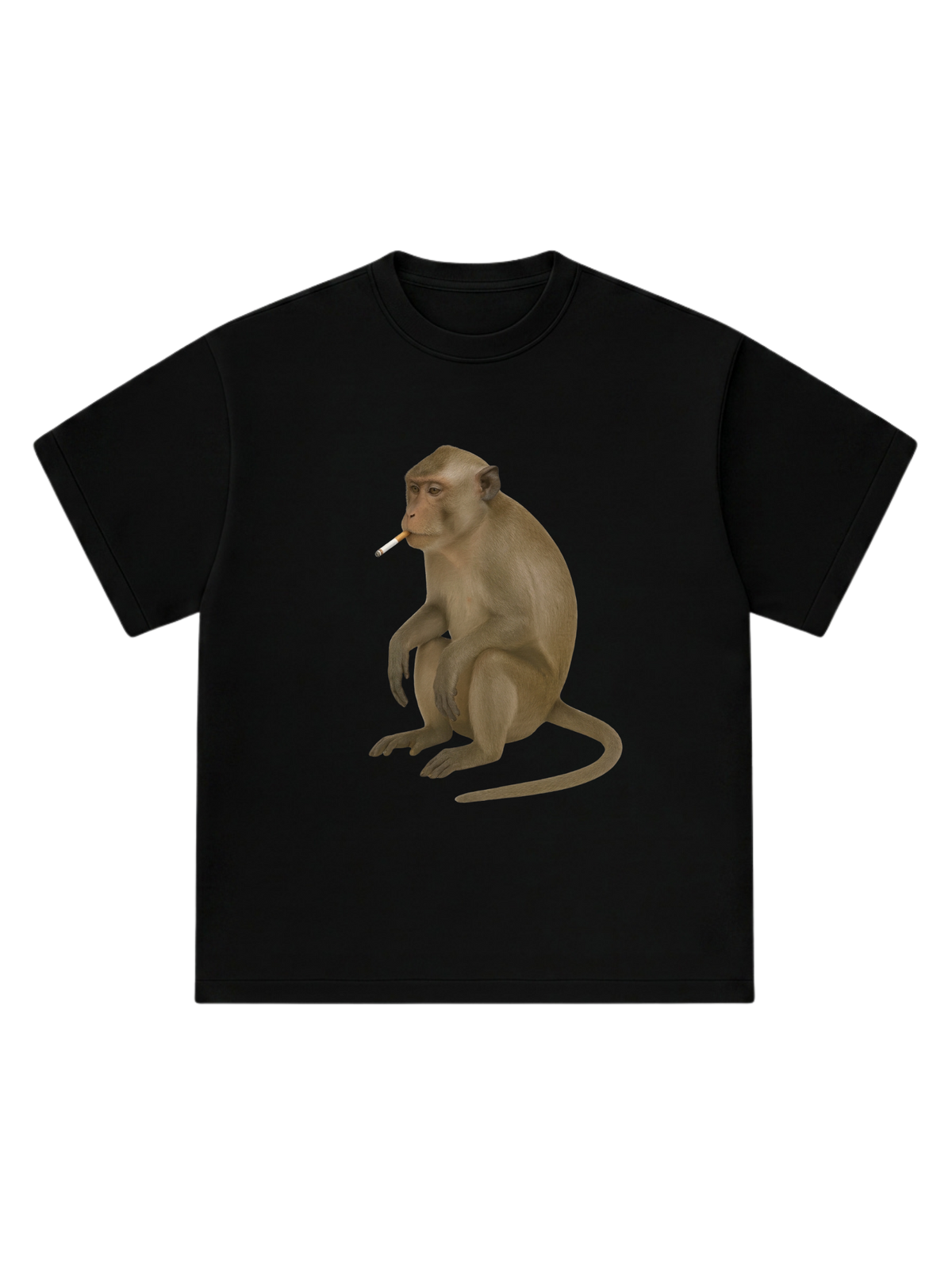 Monkey smoking - T-Shirt