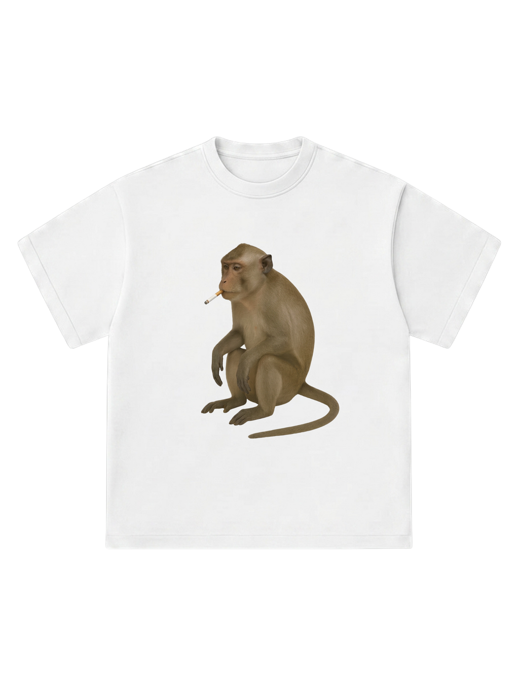 Monkey smoking - T-Shirt
