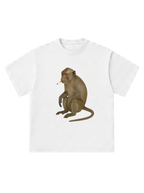 Monkey smoking - T-Shirt