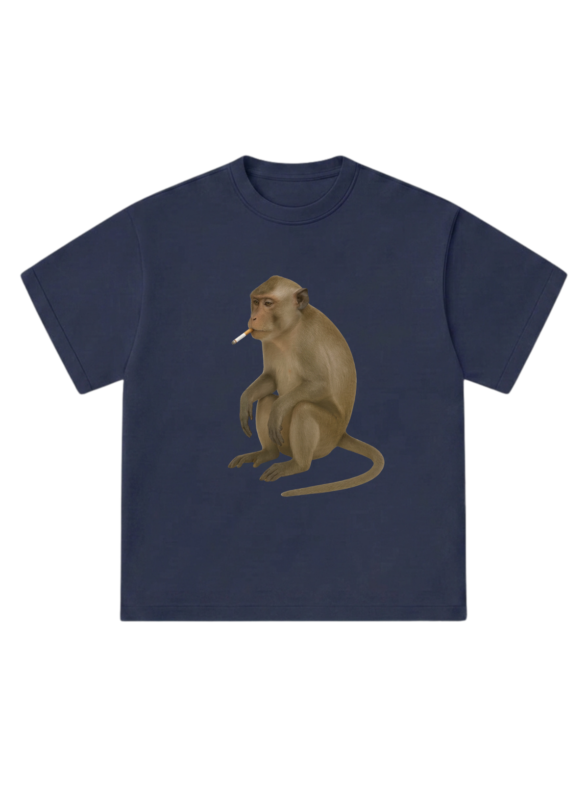 Monkey smoking - T-Shirt