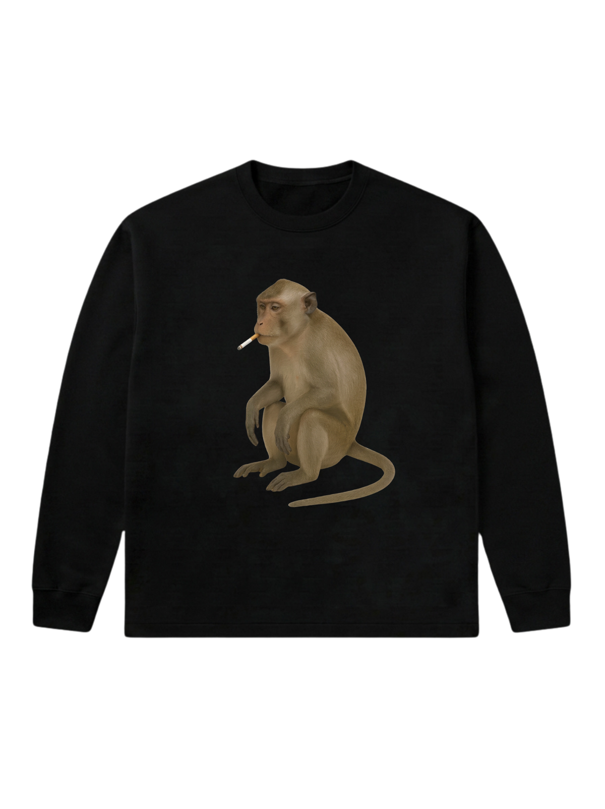Monkey smoking - Sweatshirt