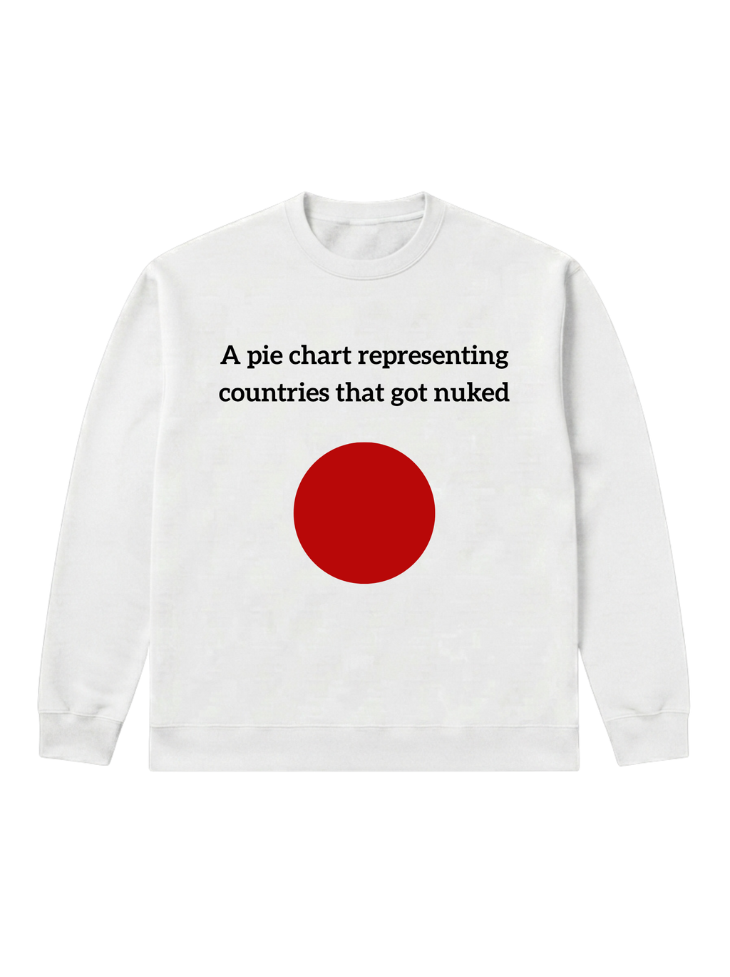 Pie chart nuke - Sweatshirt