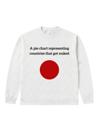 Pie chart nuke - Sweatshirt