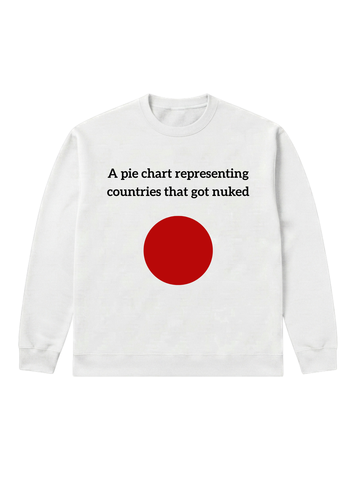 Pie chart nuke - Sweatshirt