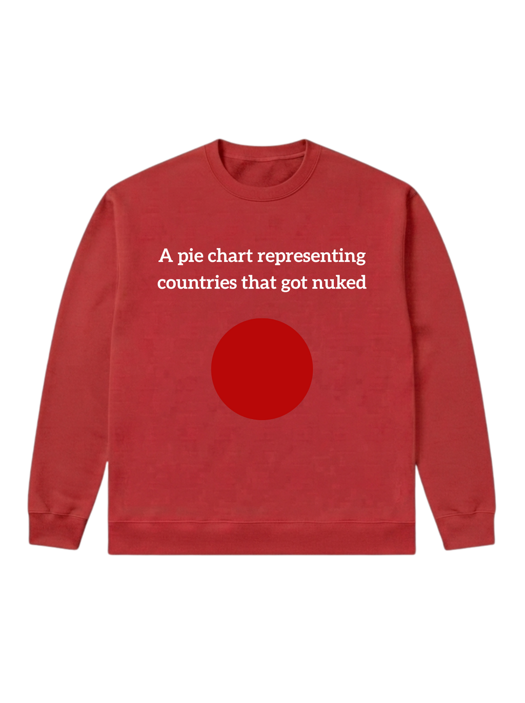 Pie chart nuke - Sweatshirt