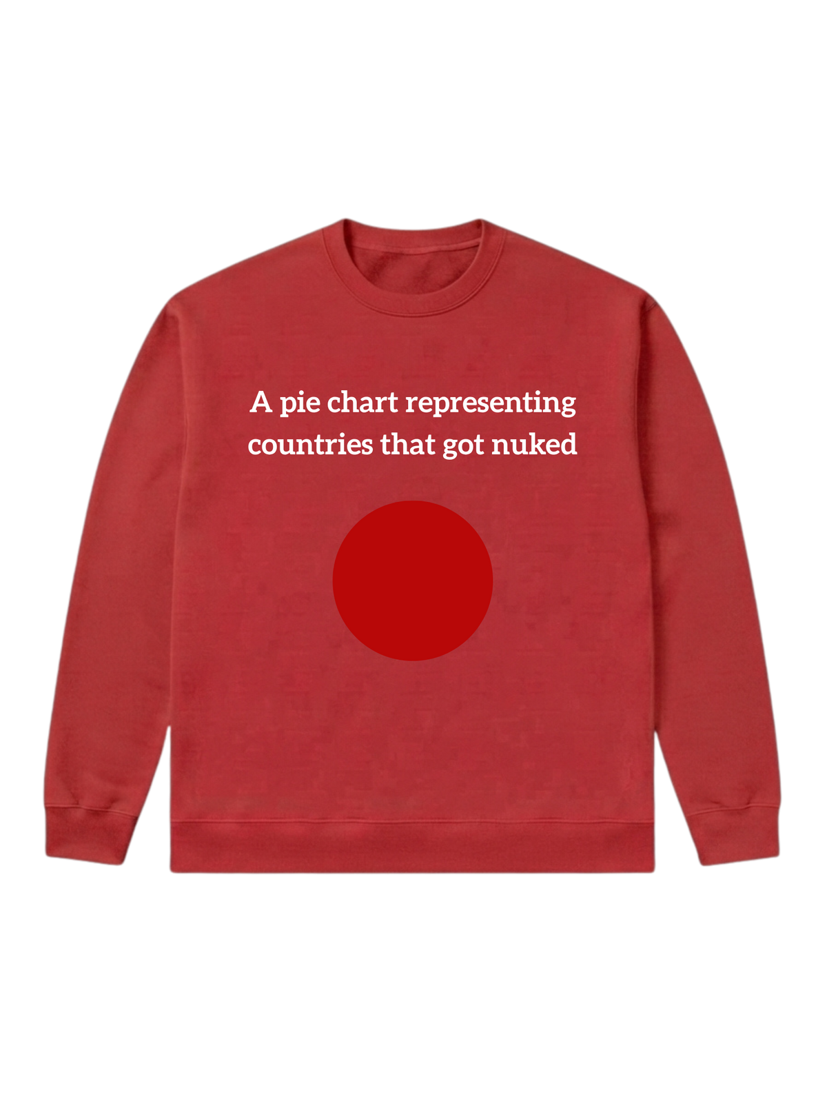 Pie chart nuke - Sweatshirt