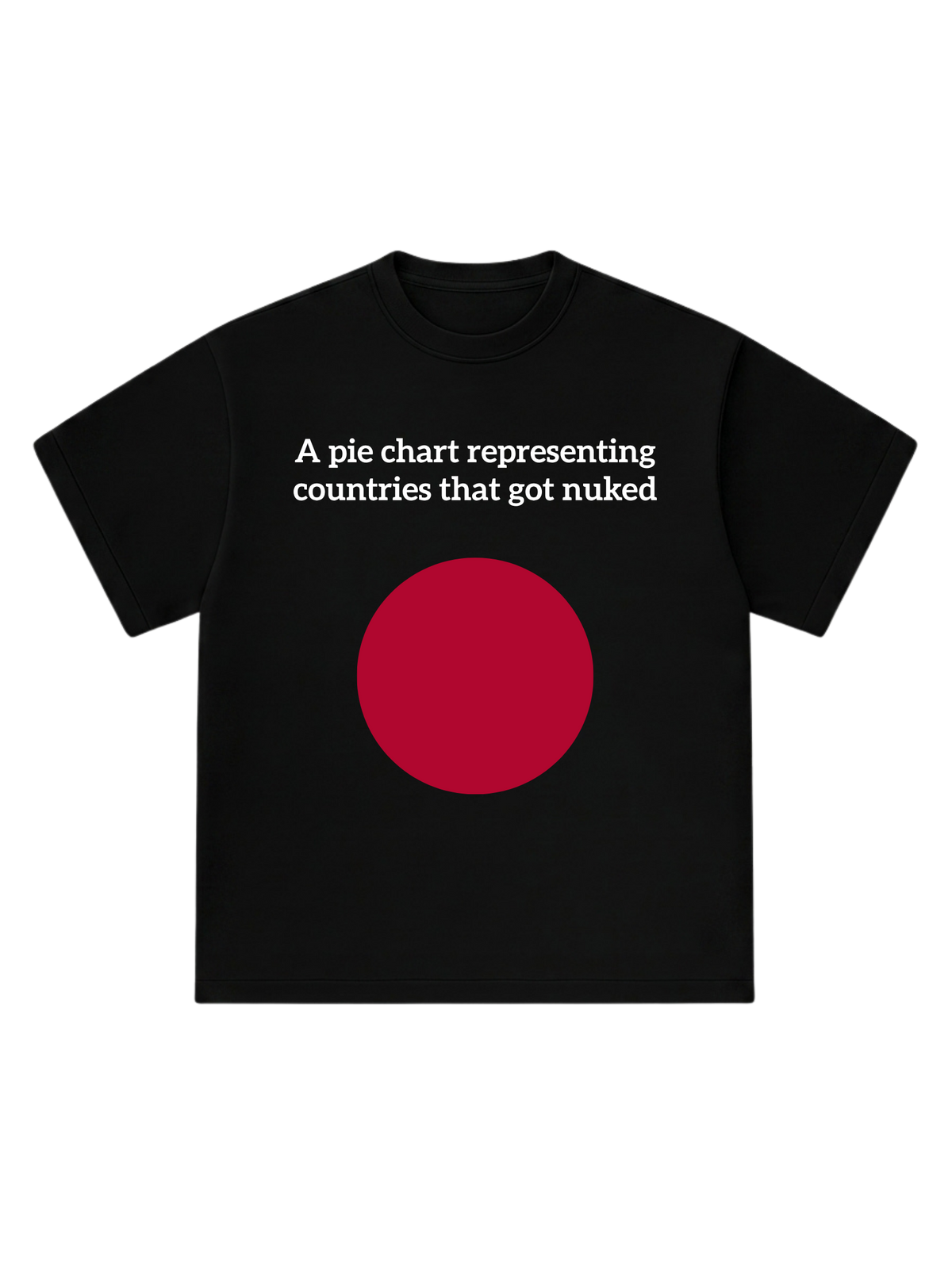 Pie chart nuke - T-Shirt