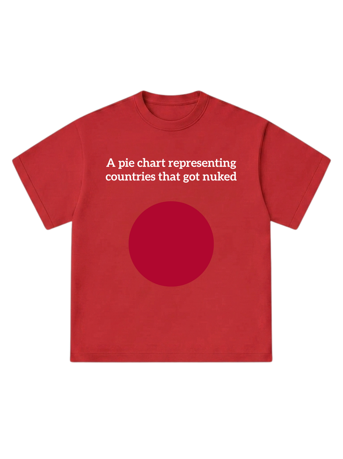 Pie chart nuke - T-Shirt