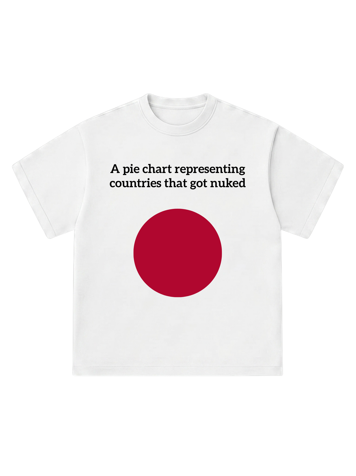 Pie chart nuke - T-Shirt